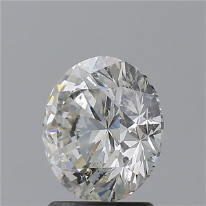 Picture of Natural Diamond 2.00 Carats, Round with Excellent Cut, H Color, SI2 Clarity and Certified by GIA