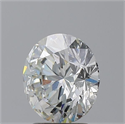 Natural Diamond 2.55 Carats, Round with Excellent Cut, H Color, SI2 Clarity and Certified by GIA