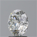 Natural Diamond 2.02 Carats, Round with Excellent Cut, I Color, SI2 Clarity and Certified by GIA