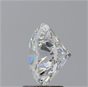 Natural Diamond 2.52 Carats, Round with Excellent Cut, H Color, VS1 Clarity and Certified by GIA