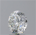 Natural Diamond 2.06 Carats, Round with Excellent Cut, G Color, SI1 Clarity and Certified by GIA