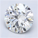 Natural Diamond 2.20 Carats, Round with Excellent Cut, G Color, VS1 Clarity and Certified by GIA