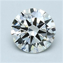 Natural Diamond 1.50 Carats, Round with Excellent Cut, I Color, VS2 Clarity and Certified by GIA