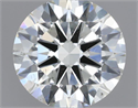 Natural Diamond 0.52 Carats, Round with Excellent Cut, I Color, SI1 Clarity and Certified by IGI