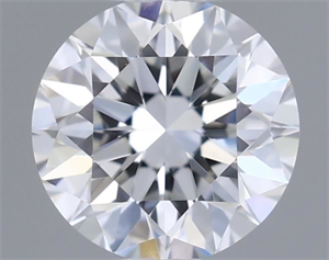 Picture of Natural Diamond 0.40 Carats, Round with Very Good Cut, G Color, VVS2 Clarity and Certified by GIA