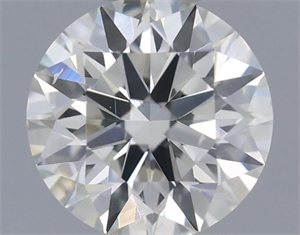 Picture of Natural Diamond 0.42 Carats, Round with Excellent Cut, K Color, SI1 Clarity and Certified by GIA