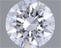 Natural Diamond 0.51 Carats, Round with Very Good Cut, D Color, SI2 Clarity and Certified by IGI