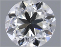 Natural Diamond 0.50 Carats, Round with Good Cut, I Color, SI1 Clarity and Certified by GIA