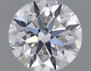 Picture of Natural Diamond 0.40 Carats, Round with Excellent Cut, E Color, VS2 Clarity and Certified by GIA