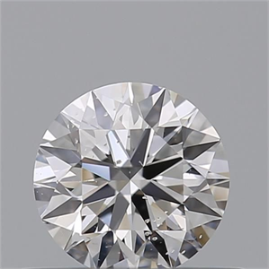 Picture of Natural Diamond 0.40 Carats, Round with Excellent Cut, D Color, SI2 Clarity and Certified by GIA