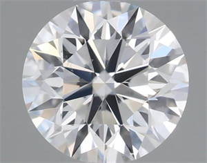 Picture of Natural Diamond 0.41 Carats, Round with Excellent Cut, G Color, SI1 Clarity and Certified by GIA