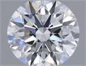 Natural Diamond 0.41 Carats, Round with Excellent Cut, D Color, VS1 Clarity and Certified by IGI