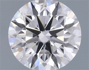 Picture of Natural Diamond 0.40 Carats, Round with Excellent Cut, D Color, VS1 Clarity and Certified by IGI