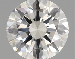 Picture of Natural Diamond 0.40 Carats, Round with Very Good Cut, I Color, VS1 Clarity and Certified by GIA