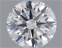 Natural Diamond 0.40 Carats, Round with Excellent Cut, F Color, VS2 Clarity and Certified by GIA