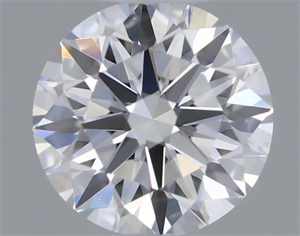 Picture of Natural Diamond 0.40 Carats, Round with Excellent Cut, F Color, VS2 Clarity and Certified by GIA