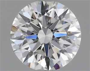 Picture of Natural Diamond 0.41 Carats, Round with Excellent Cut, G Color, VVS2 Clarity and Certified by GIA