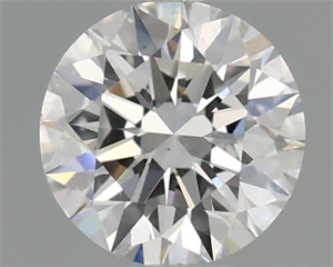 Picture of Natural Diamond 0.40 Carats, Round with Excellent Cut, E Color, VS2 Clarity and Certified by GIA