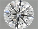 Natural Diamond 0.40 Carats, Round with Excellent Cut, G Color, VVS1 Clarity and Certified by GIA