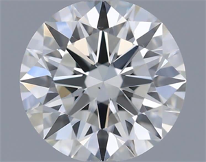 Picture of Natural Diamond 0.50 Carats, Round with Excellent Cut, J Color, VS1 Clarity and Certified by GIA