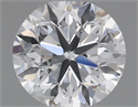 Natural Diamond 0.51 Carats, Round with Very Good Cut, E Color, SI2 Clarity and Certified by IGI