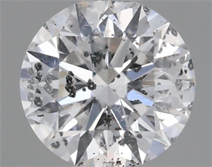 Picture of Natural Diamond 0.50 Carats, Round with Excellent Cut, E Color, SI2 Clarity and Certified by IGI