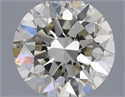 Natural Diamond 0.50 Carats, Round with Very Good Cut, J Color, VS1 Clarity and Certified by IGI