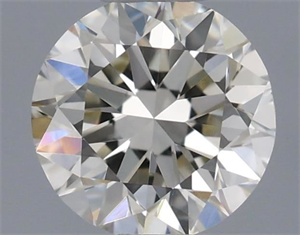 Picture of Natural Diamond 0.50 Carats, Round with Very Good Cut, J Color, VS1 Clarity and Certified by IGI