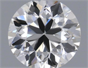 Natural Diamond 0.50 Carats, Round with Very Good Cut, I Color, SI1 Clarity and Certified by GIA