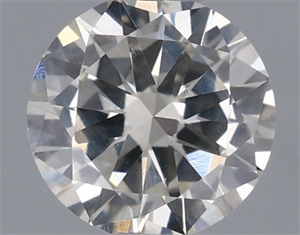 Picture of Natural Diamond 0.50 Carats, Round with Good Cut, J Color, VS2 Clarity and Certified by IGI