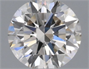 Natural Diamond 0.50 Carats, Round with Very Good Cut, J Color, VS2 Clarity and Certified by IGI