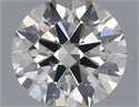 Natural Diamond 0.50 Carats, Round with Excellent Cut, J Color, VS2 Clarity and Certified by IGI