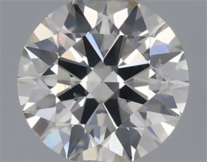 Picture of Natural Diamond 0.50 Carats, Round with Excellent Cut, J Color, VS2 Clarity and Certified by IGI