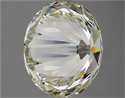 Natural Diamond 4.16 Carats, Round with Excellent Cut, K Color, SI1 Clarity and Certified by GIA