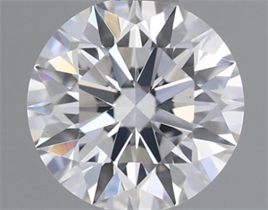 Picture of Natural Diamond 0.40 Carats, Round with Excellent Cut, D Color, VS1 Clarity and Certified by IGI