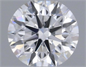 Natural Diamond 0.41 Carats, Round with Excellent Cut, D Color, VS1 Clarity and Certified by IGI