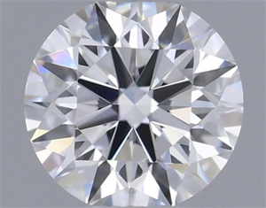 Picture of Natural Diamond 0.41 Carats, Round with Excellent Cut, D Color, VS1 Clarity and Certified by IGI