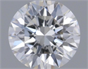 Natural Diamond 0.40 Carats, Round with Excellent Cut, E Color, VVS2 Clarity and Certified by IGI