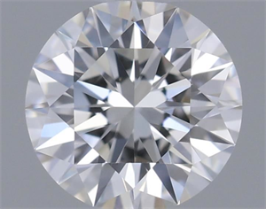 Picture of Natural Diamond 0.40 Carats, Round with Excellent Cut, E Color, VVS2 Clarity and Certified by IGI