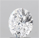 Natural Diamond 1.70 Carats, Round with Excellent Cut, D Color, VVS1 Clarity and Certified by GIA