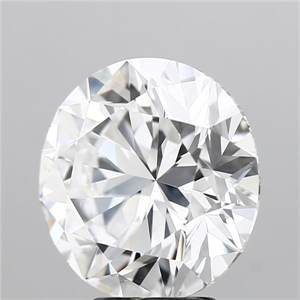 Picture of Natural Diamond 5.00 Carats, Round with Excellent Cut, D Color, VS2 Clarity and Certified by GIA