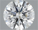 Natural Diamond 0.42 Carats, Round with Excellent Cut, K Color, VVS2 Clarity and Certified by GIA