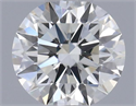 Natural Diamond 0.41 Carats, Round with Excellent Cut, I Color, VVS1 Clarity and Certified by GIA