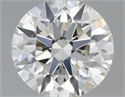 Natural Diamond 0.43 Carats, Round with Excellent Cut, K Color, VS1 Clarity and Certified by GIA