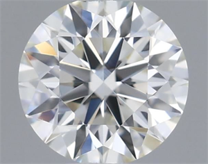 Picture of Natural Diamond 0.40 Carats, Round with Excellent Cut, K Color, SI1 Clarity and Certified by GIA