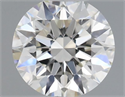 Natural Diamond 0.51 Carats, Round with Excellent Cut, J Color, VVS2 Clarity and Certified by GIA