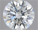 Natural Diamond 0.40 Carats, Round with Excellent Cut, D Color, VS1 Clarity and Certified by GIA