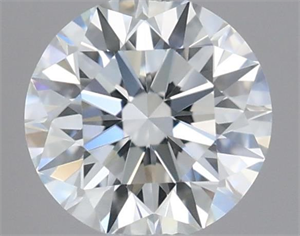 Picture of Natural Diamond 0.40 Carats, Round with Excellent Cut, D Color, VS1 Clarity and Certified by GIA