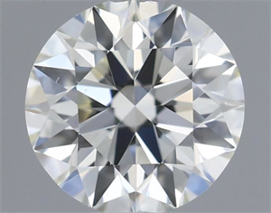 Picture of Natural Diamond 0.45 Carats, Round with Excellent Cut, K Color, VS1 Clarity and Certified by IGI