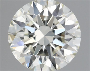 Picture of Natural Diamond 0.48 Carats, Round with Excellent Cut, K Color, VVS2 Clarity and Certified by IGI